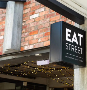 Eat Street Takapuna restaurant signage