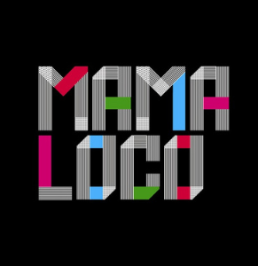 Mama Loco colorful restaurant logo