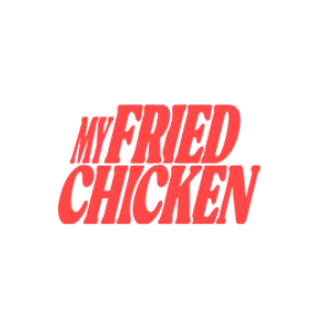 My Fried Chicken red text logo