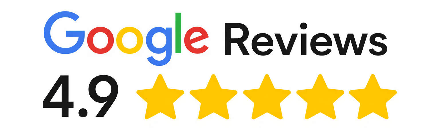 Total Cleaning 4.9 star Google Reviews